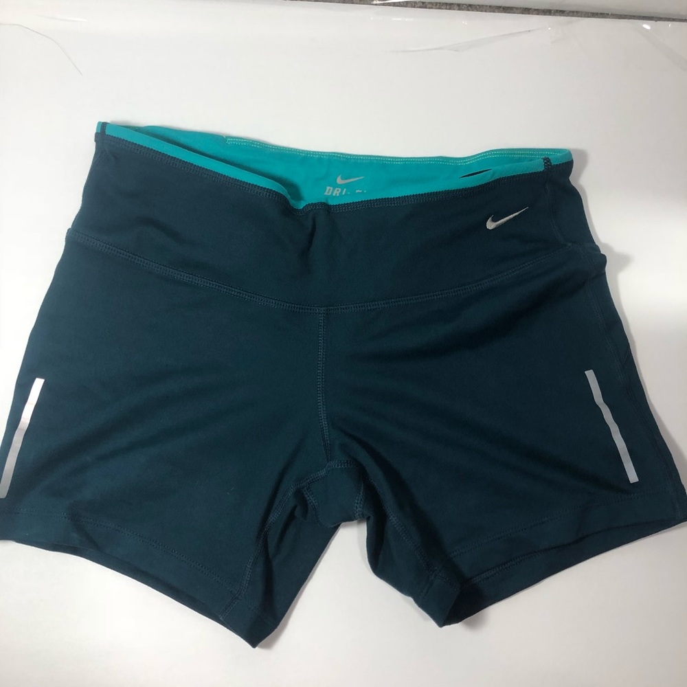 Nike athletic blue turquoise shorts m